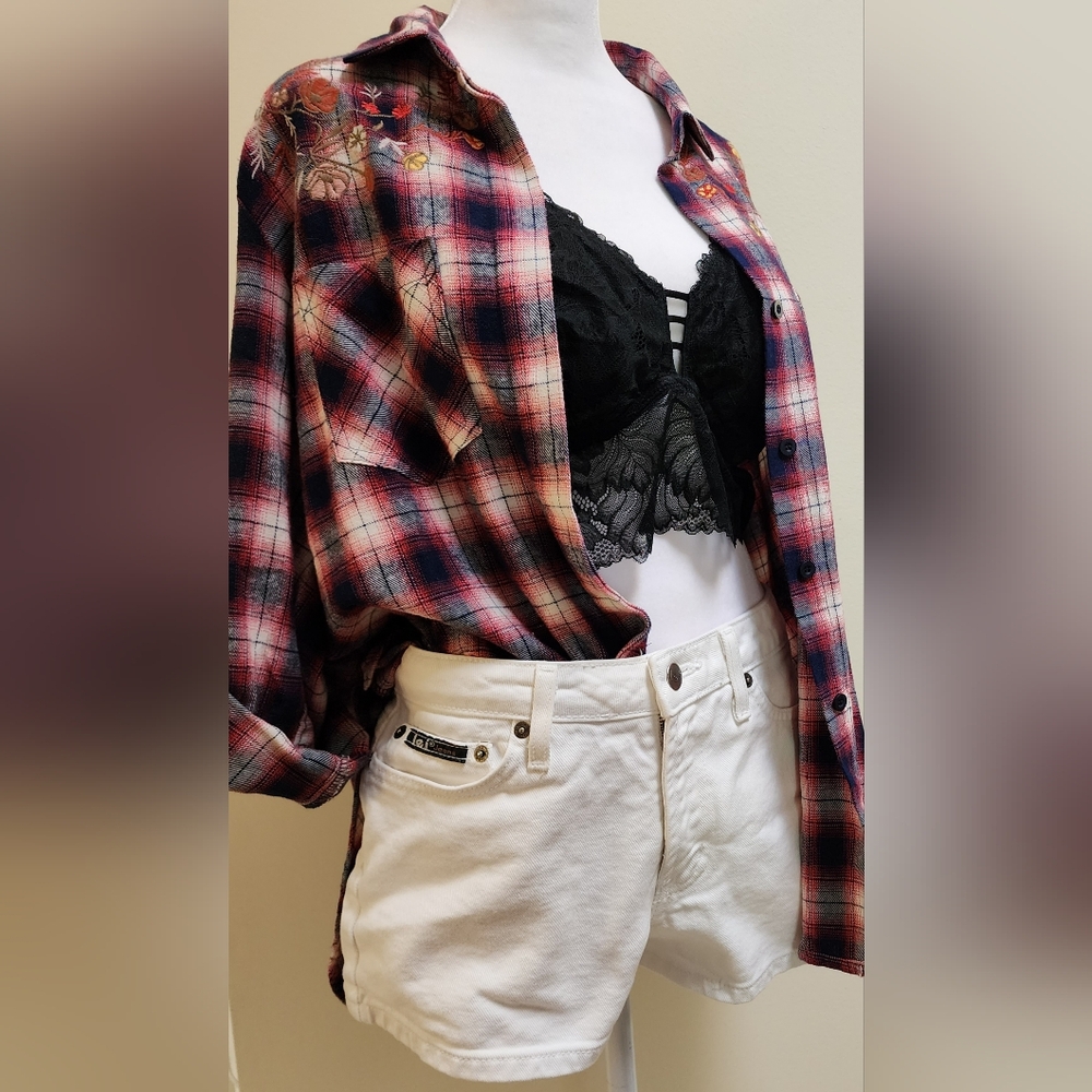 l.e.i White LEI Jean Shorts Juniors Size 5
